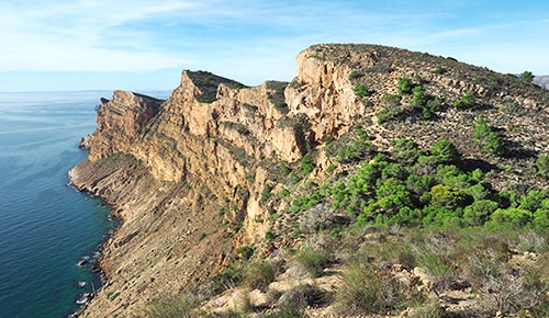 coleccion fotografias cordilleras prebéticas costa provincia alacant