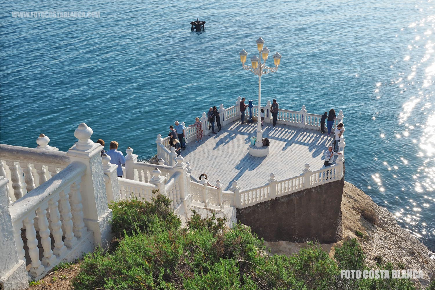 viewpoint balcony mediterranean benidorm sea view