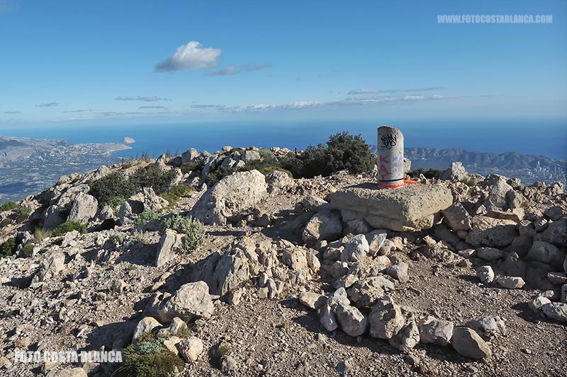 image triangulation station peak puig campana photographs 